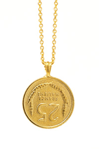 THE MALI Lion Coin Necklace