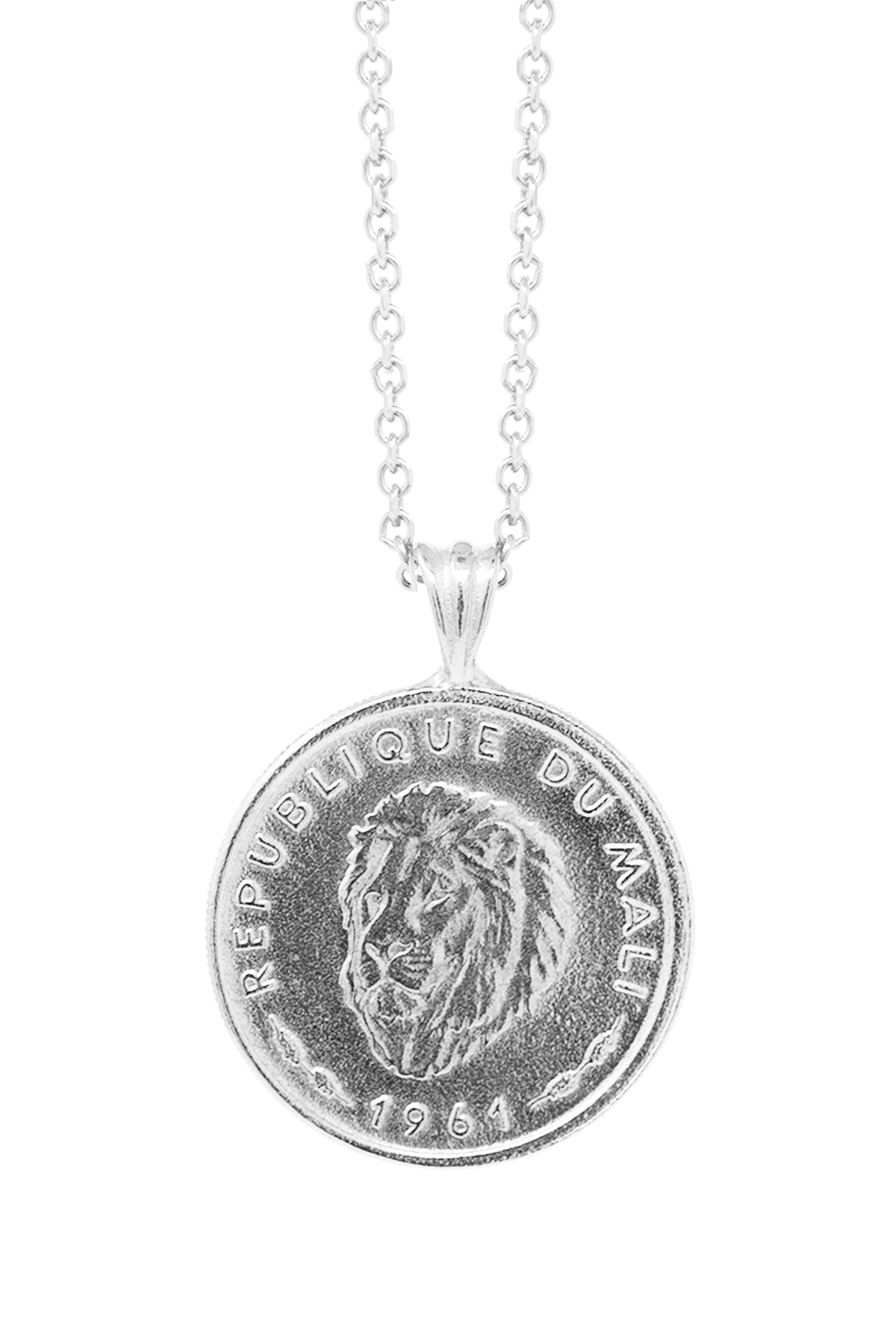 THE MALI Lion Coin Necklace