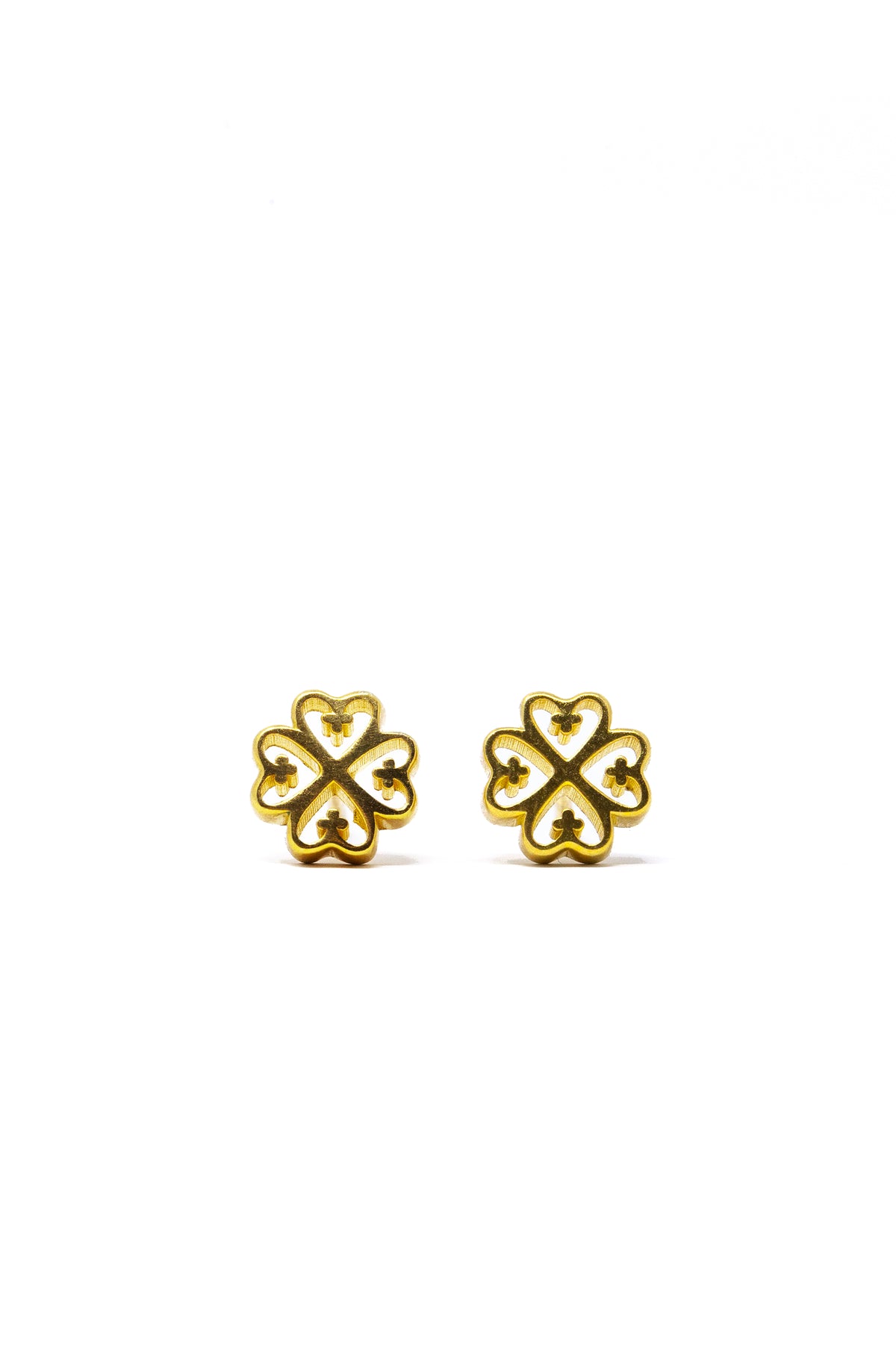 THE NYAME Dua Adinkra Stud Earrings
