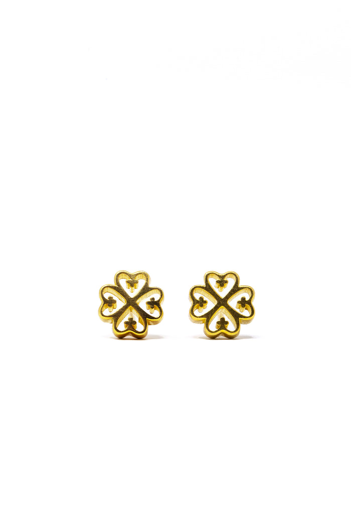 THE NYAME Dua Adinkra Stud Earrings