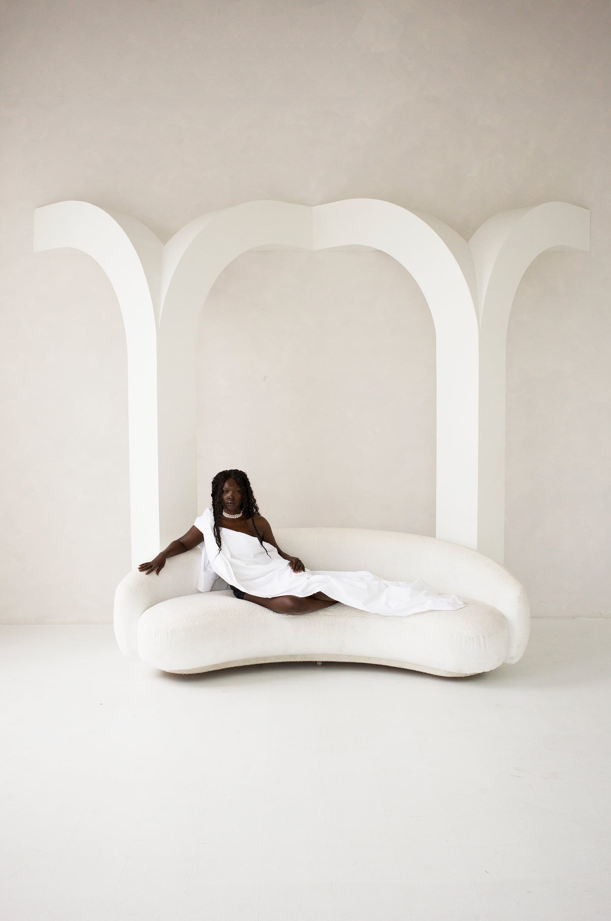 THE PEARL Choker Necklace Stack