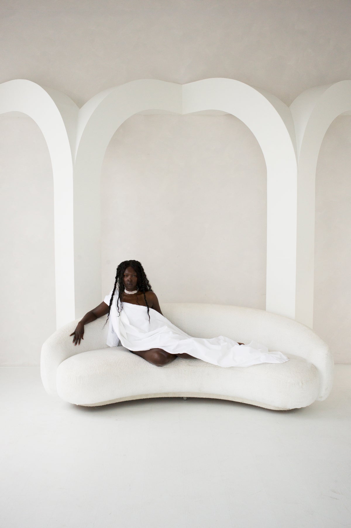 THE PEARL Choker Necklace Stack