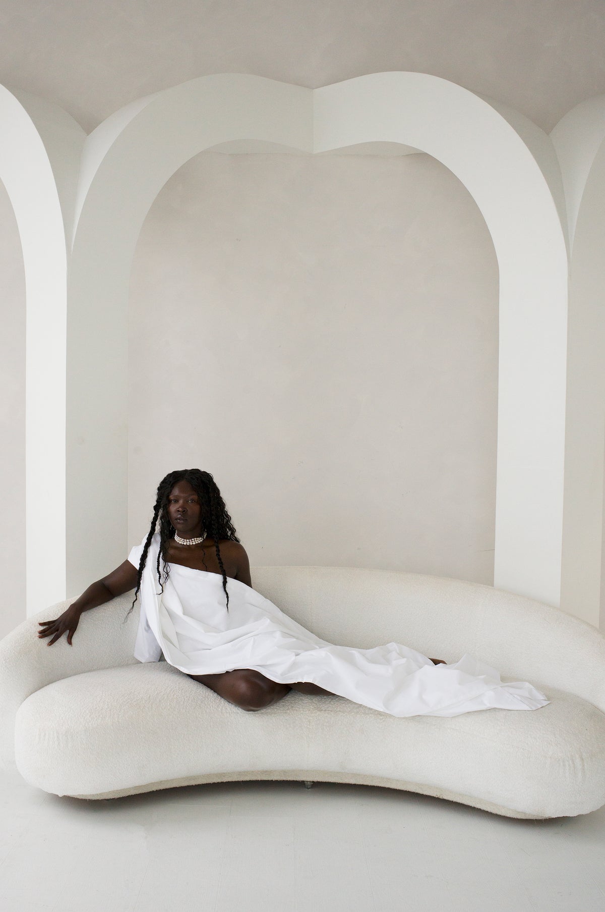 THE PEARL Choker Necklace Stack