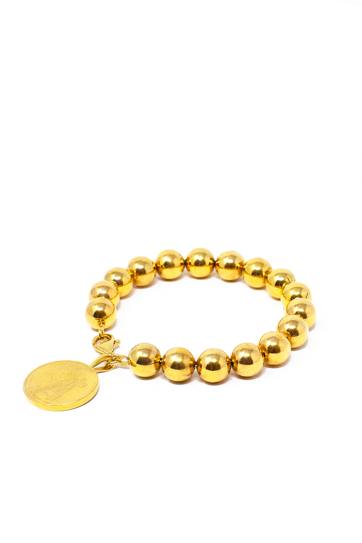 THE BEAD Bracelet with Coin Charm III