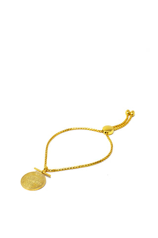 THE DRIP Charm Bracelet with Coin