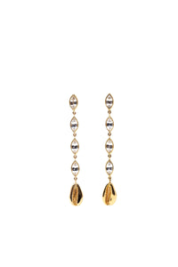 THE COWRIE Sapphire Drop Earrings II