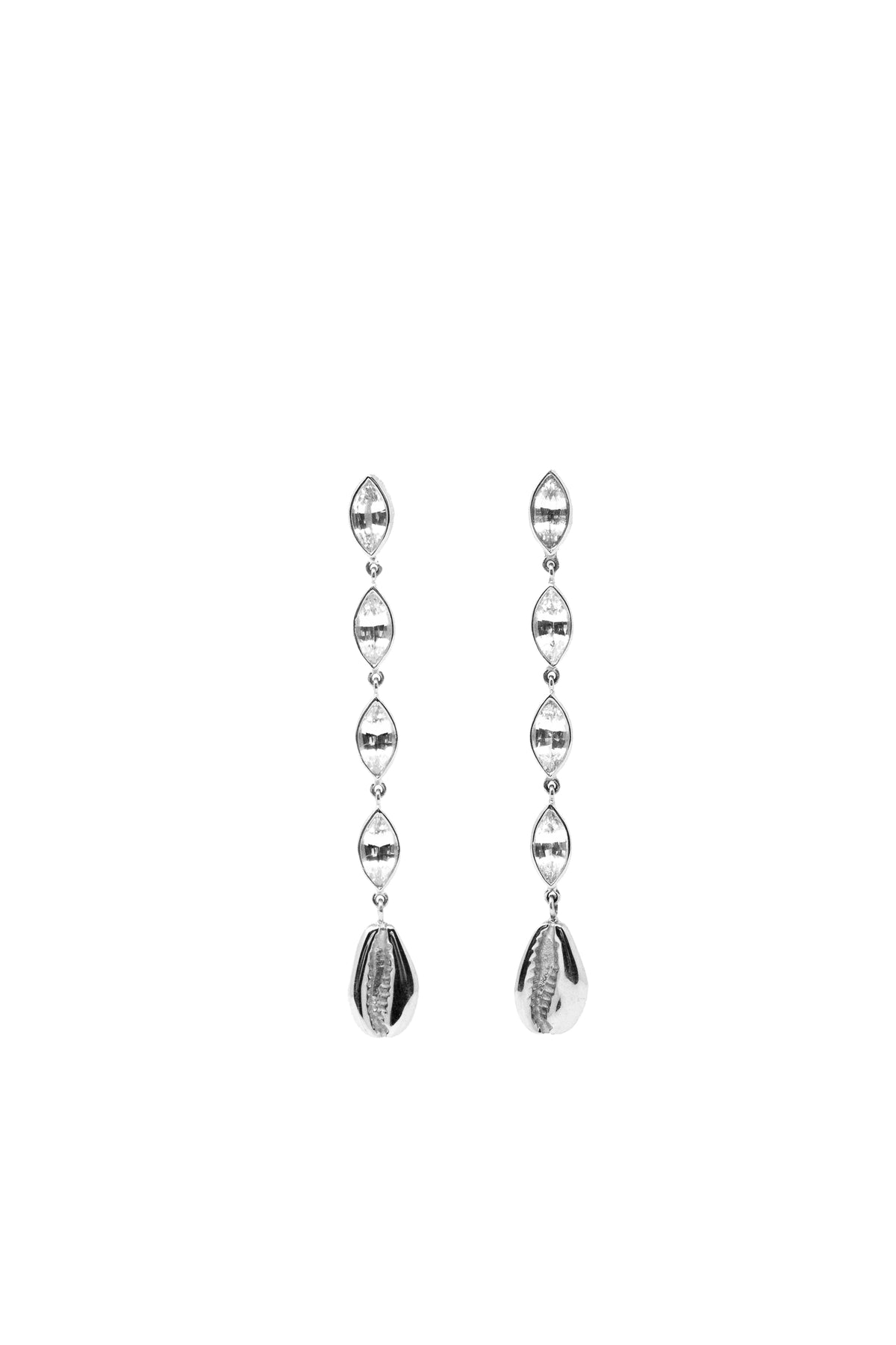 THE COWRIE Sapphire Drop Earrings II