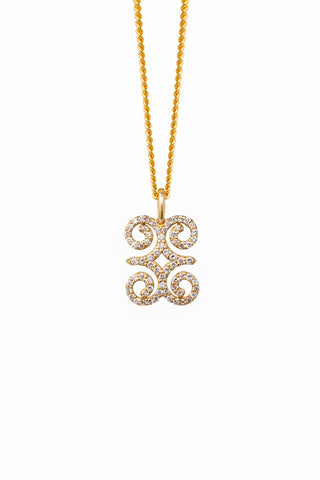 THE NEFERTITI Diamond Pave Necklace