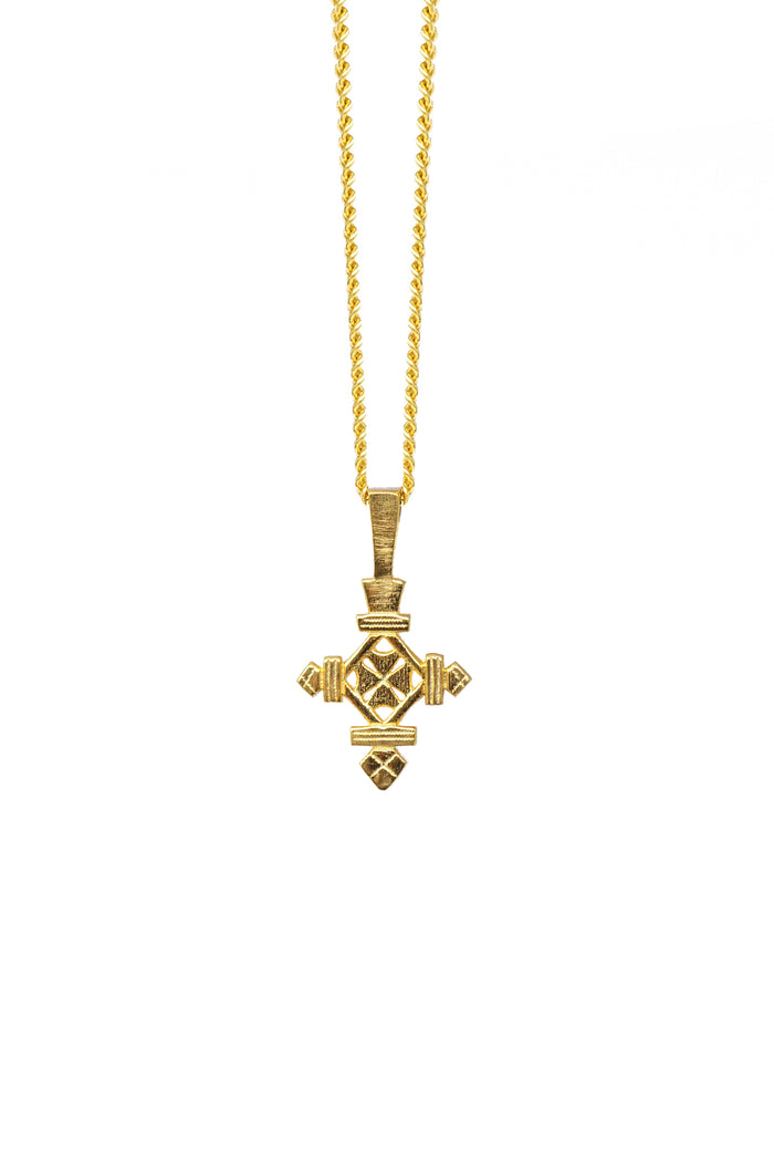 THE ETHIOPIAN Axum Cross Necklace I