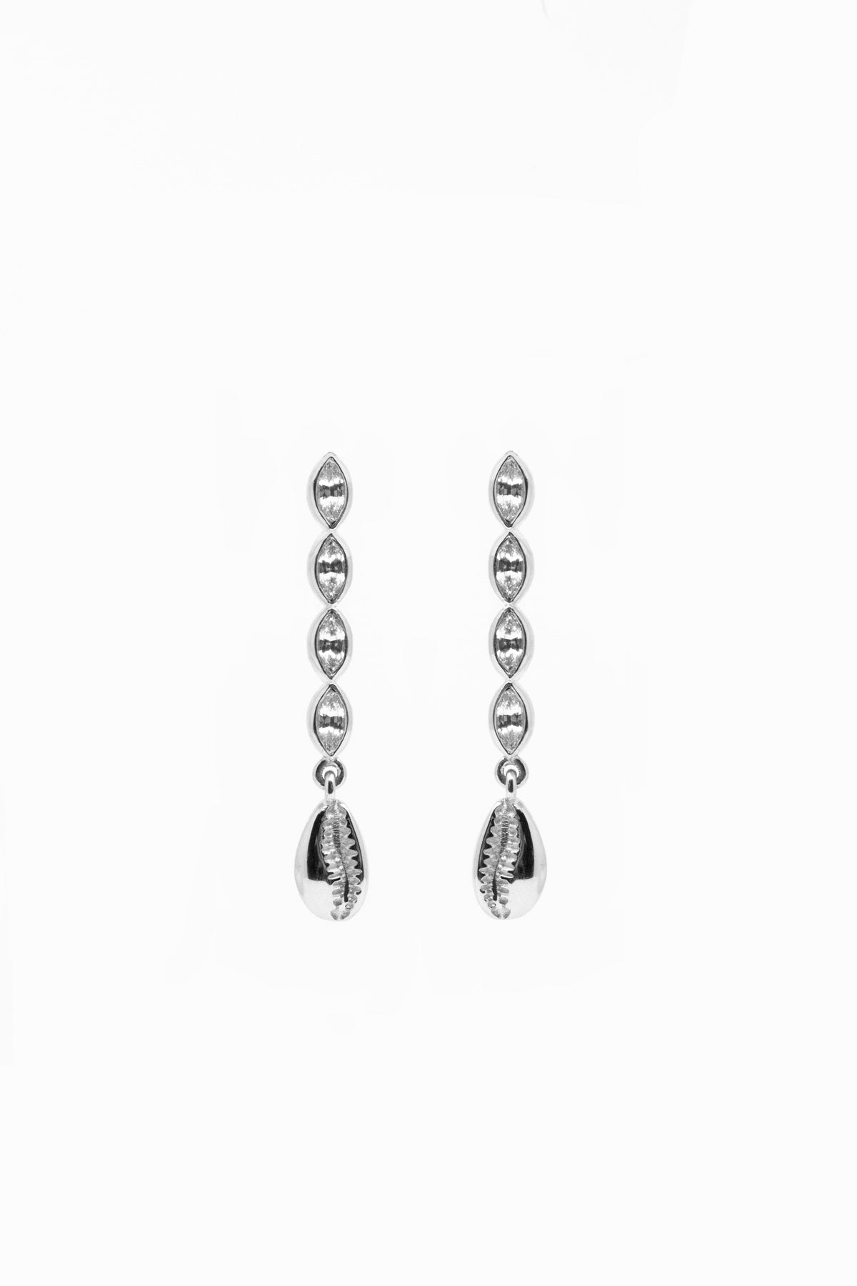 THE COWRIE Sapphire Drop Earrings I