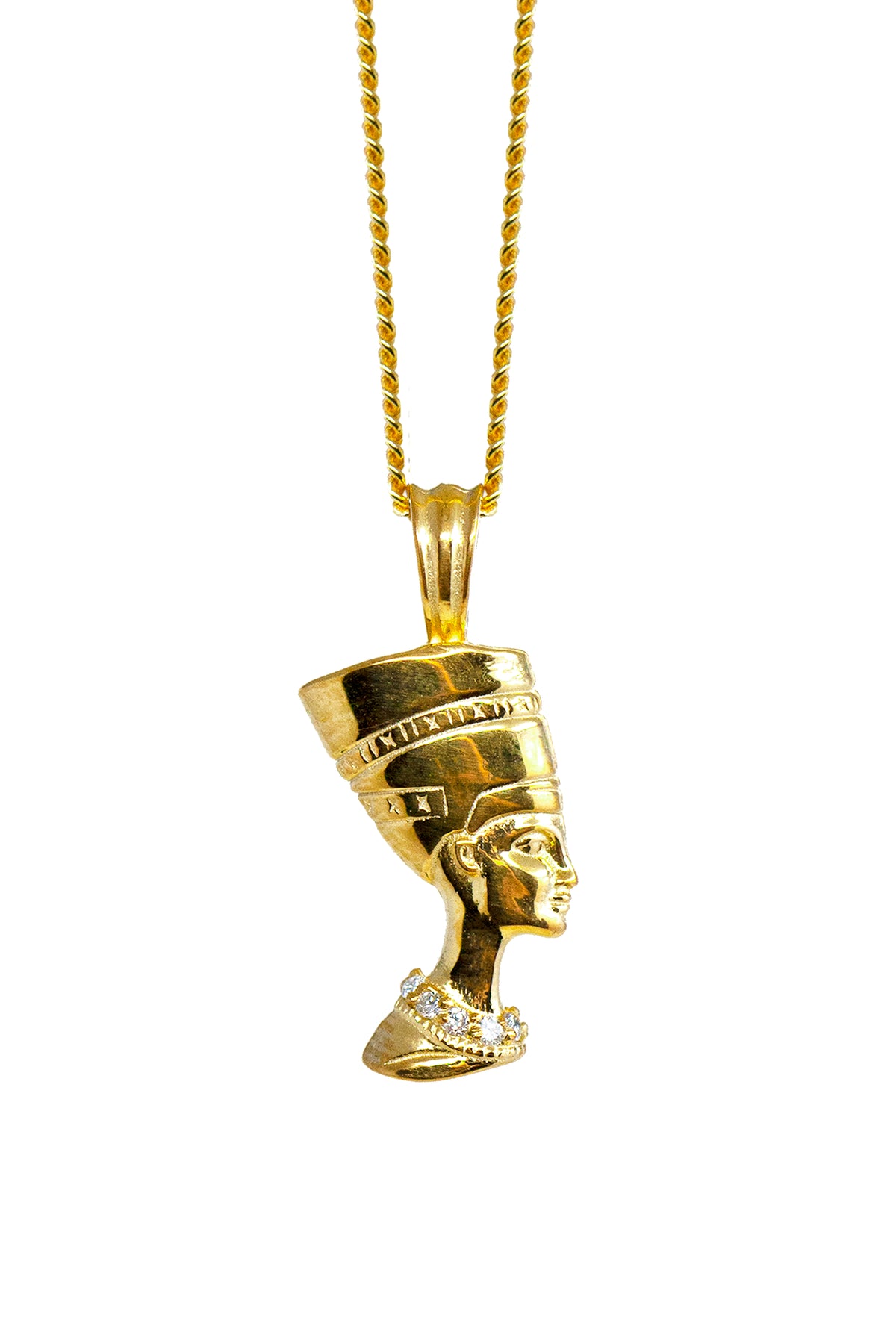 THE NEFERTITI Diamond Pave Necklace