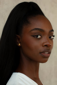 THE ASASE YE Duru Adinkra Stud Earrings