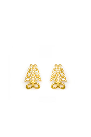 THE AYA Adinkra Stud Earrings