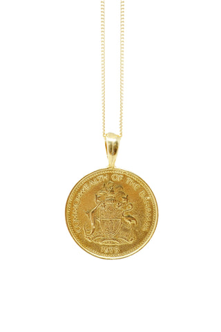 THE ETHIOPIA Lion Coin Necklace