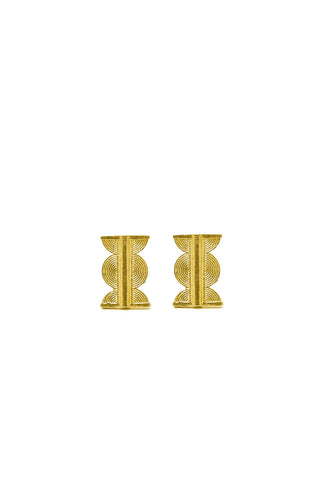 THE GYE Nyame Adinkra Stud Earrings