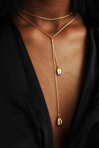 THE COWRIE Infinity Clasp Necklace