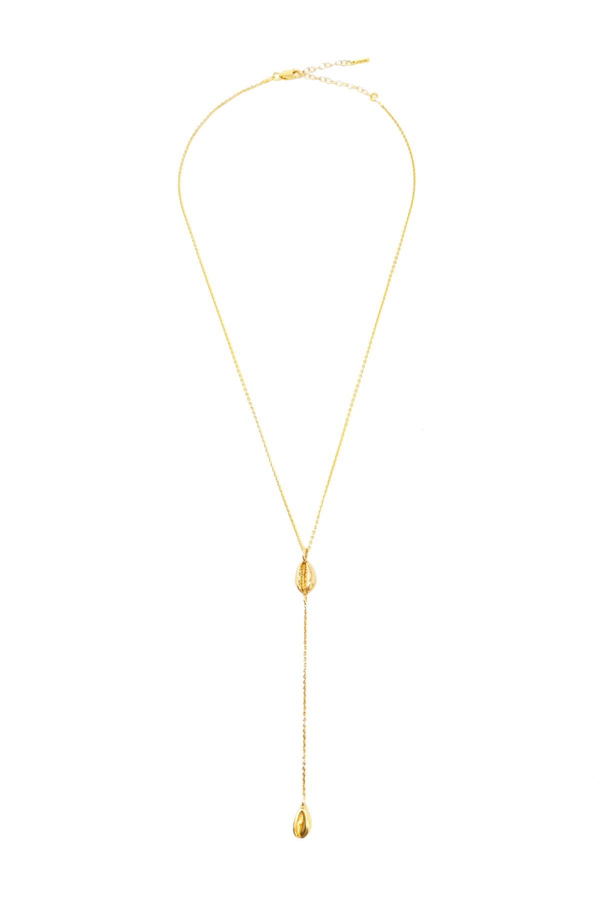 THE COWRIE Lariat Necklace