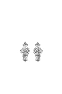 THE ETHIOPIAN Cross Stud Earrings I
