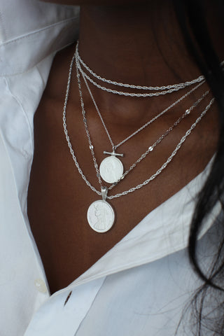 THE DOUBLE Up Coin Necklace Stack II