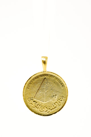 THE PYRAMID Bar Coin Pendant