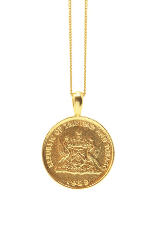 THE HAITI La Femme Coin Necklace