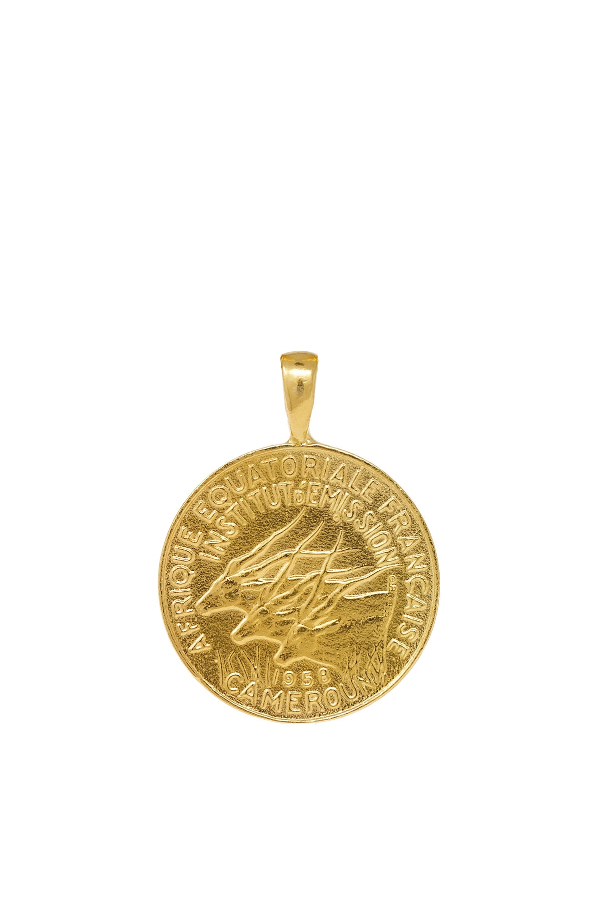 THE CAMEROON Coin Pendant
