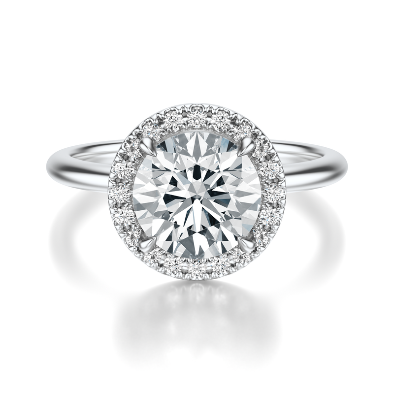 THE NADEAN Round Halo Ring