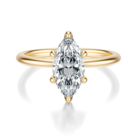 THE IMAN Marquise Solitaire Ring