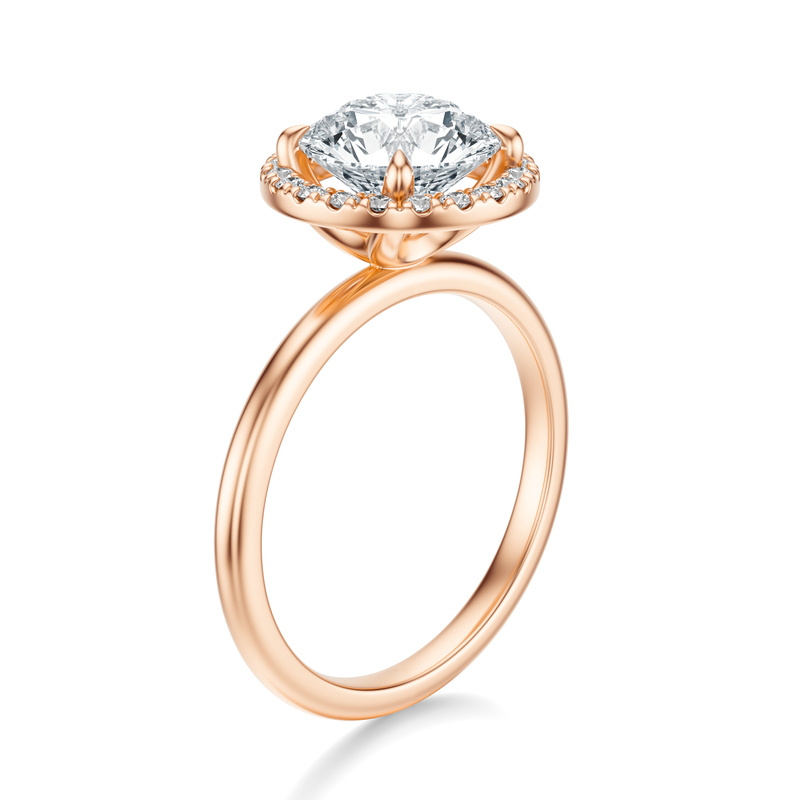 THE NADEAN Round Halo Ring