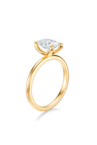 THE IMAN Oval Solitaire Ring