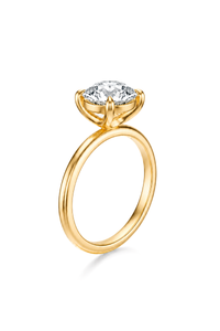 THE ASTER Cushion Solitaire Ring
