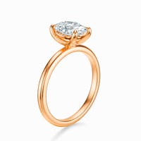 THE ASTER Oval Solitaire Ring