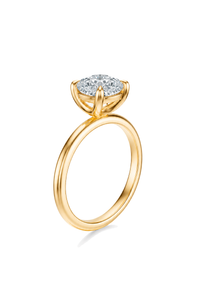 THE ASTER Round Solitaire Ring