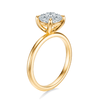THE ASTER Round Solitaire Ring