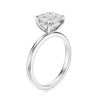 THE ASTER Round Solitaire Ring