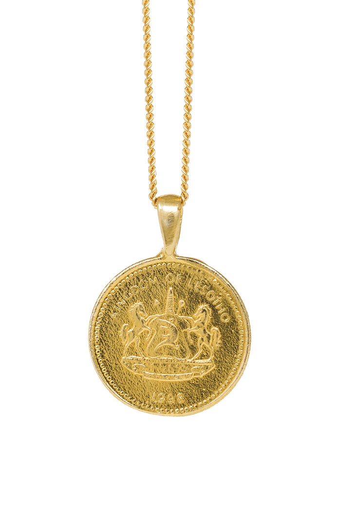 THE LESOTHO Coin Necklace