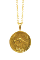 THE MALDIVES Conch Coin Necklace