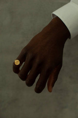 THE GHANA Crest Signet Ring I