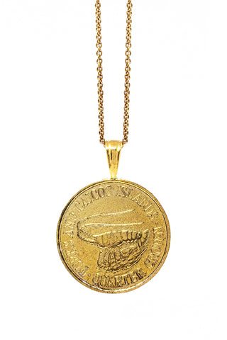 THE MALI Lion Coin Necklace