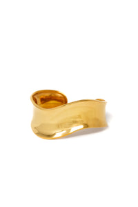 THE WAVE Sculptural Cuff Bracelet