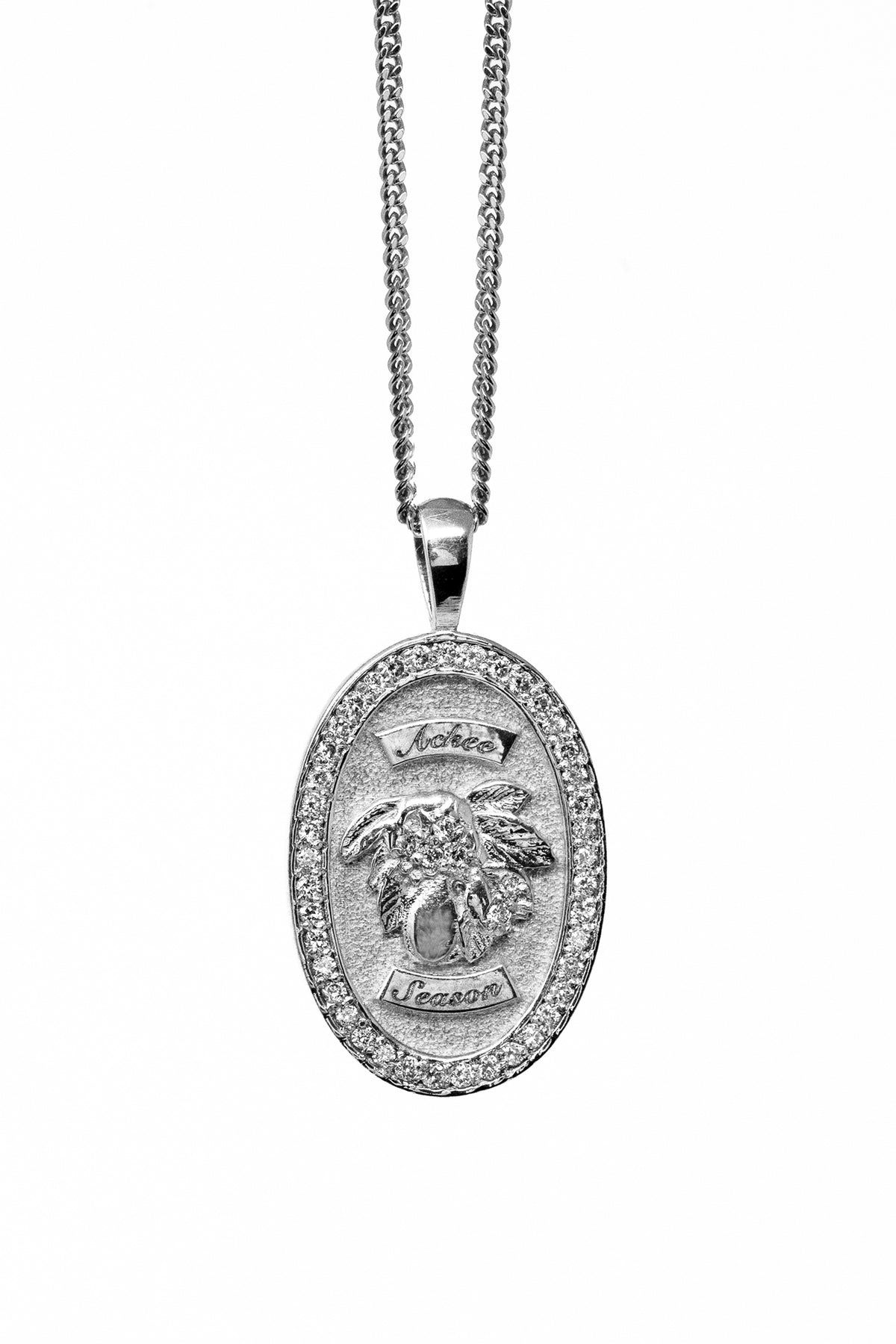 THE ACKEE Season Diamond Pave Necklace