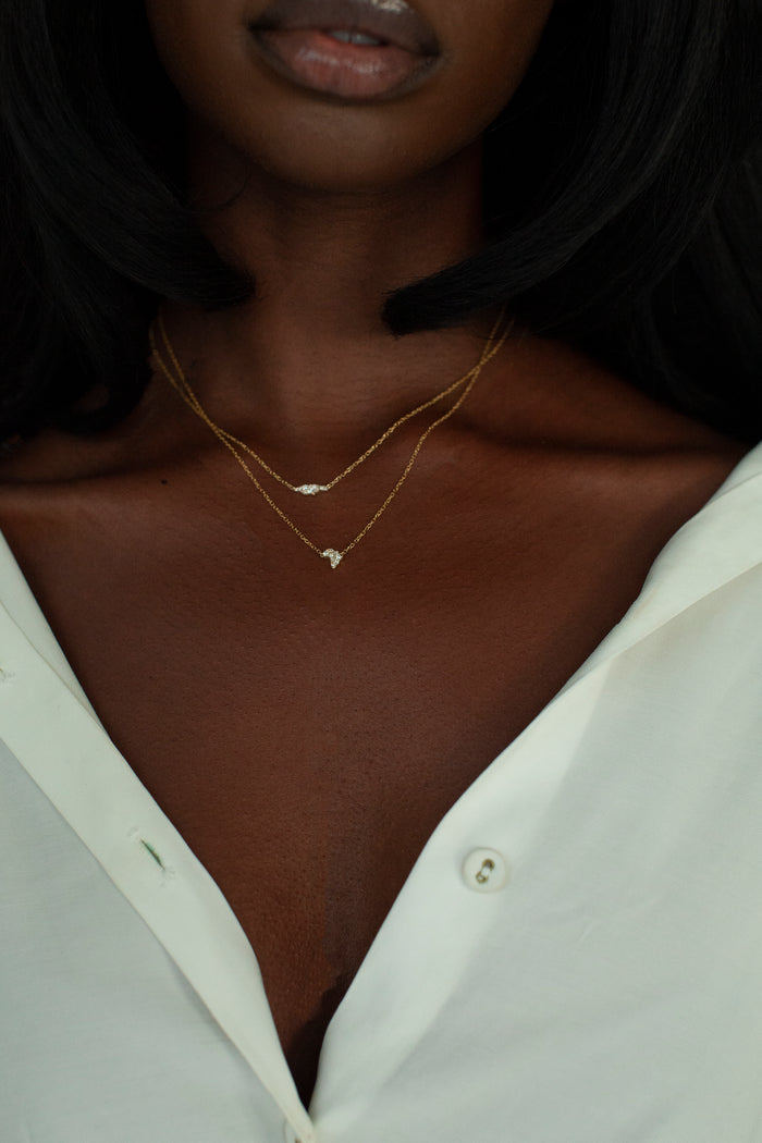 THE AFRICA Pave Diamond Necklace