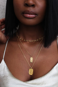 Reserved THE CARTOUCHE II Necklace Custom