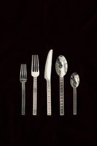 THE ADINKRA 2-Piece Silverware Set