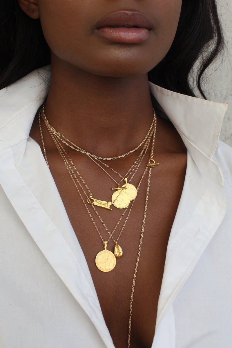 THE RWANDA Coin Necklace