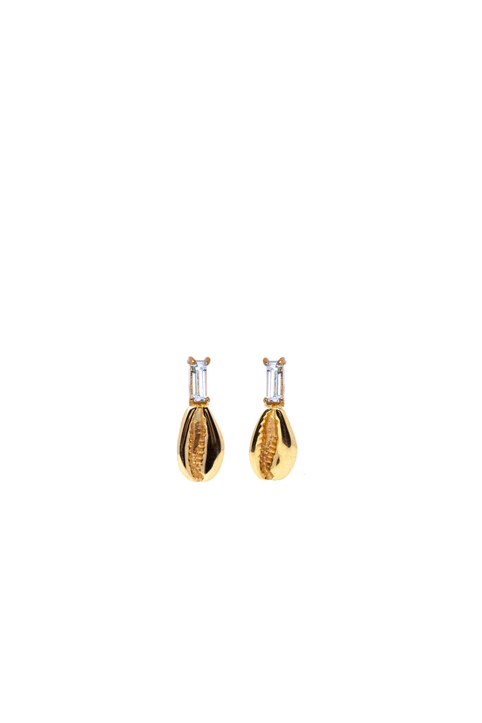 THE COWRIE Diamond Accent Stud Earrings