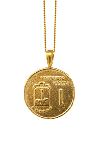 THE EQUATORIAL GUINEA Coin Necklace