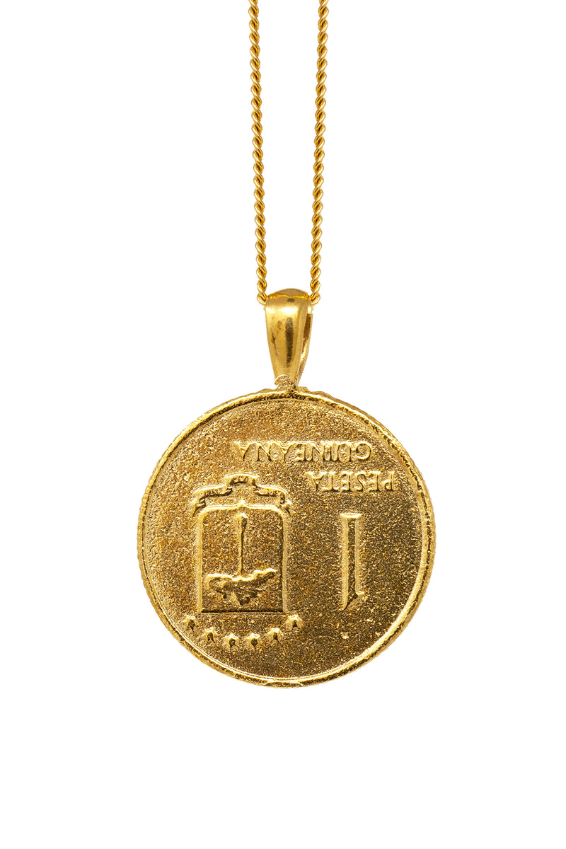 THE EQUATORIAL GUINEA Coin Necklace