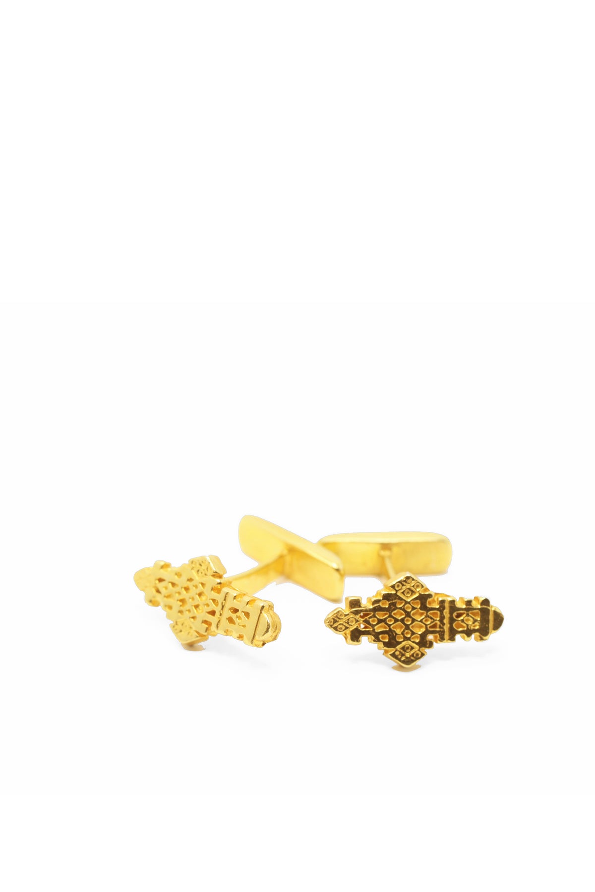 THE ETHIOPIAN Coptic Cross Cufflinks