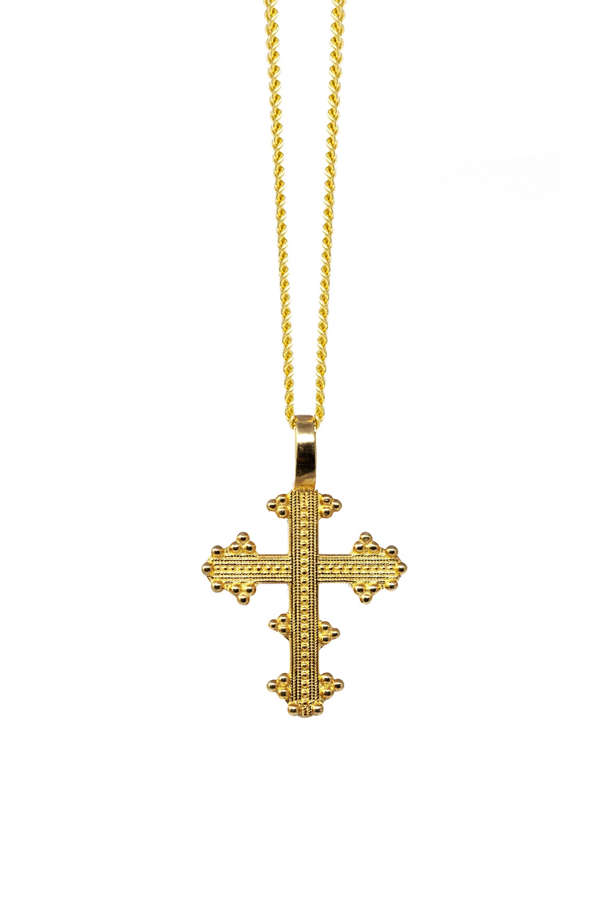 THE ETHIOPIAN Axum Cross Necklace II